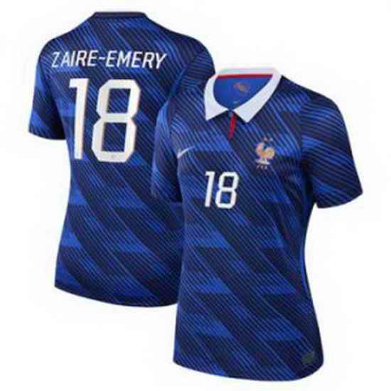 Women 18Warren Zaire Emery France Jersey   3
